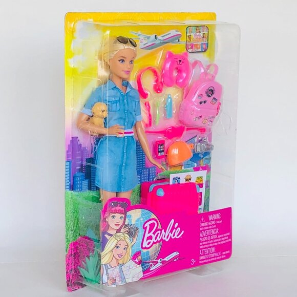 New in Box-Mattel-Barbie Explore And Discover Barbie Traveler Doll - Picture 5 of 14